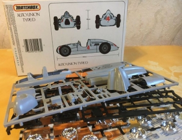 Matchbox Auto-Union Rennwagen Typ D 1937 Modellbausatz in Originalkarton (2506)